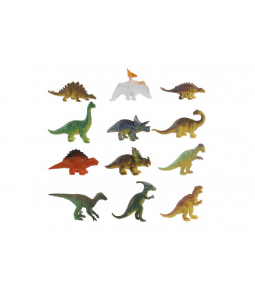 JUGUETE SET 12 PVC DINOSAURIOS 2 SURT. IE-166327 - ITEM
