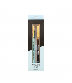 PACK 2 BOLIGRAFOS GEL PEDRITA PARKER