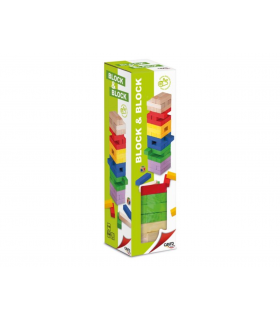 JUEGO DE MESA BLOCK AND BLOCK BASICO COLORES - CAYRO