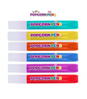 ROTULADOR ARTIST POPCORN 3D SET 6 UD.
