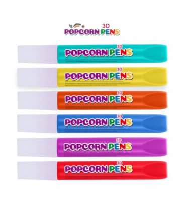 ROTULADOR ARTIST POPCORN 3D SET 6 UD.