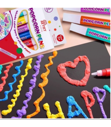 ROTULADOR ARTIST POPCORN 3D SET 6 UD.