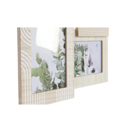 MARCO MULTIFOTO MDF CRISTAL 4 FOTOS 10X15 Y 13X18 - MF-202367