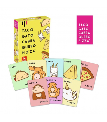 JUEGO TACO GATO CABRA QUESO PIZZA - LUDILO