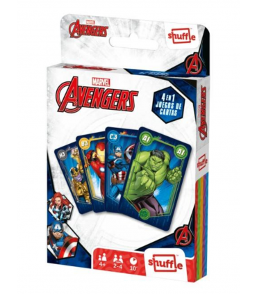 BARAJA INFANTIL AVENGERS - CARTA MUNDI SHUFFLE