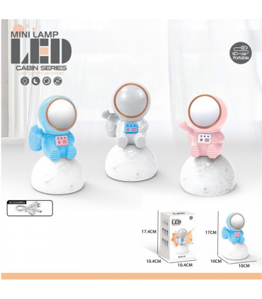 MINI LAMPARA LED ASTRONAUTA SURTIDAS