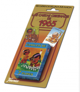 BARAJA CARTAS INFANTIL FAMILIAS 7 PAISES - REACLIO FOURNIER