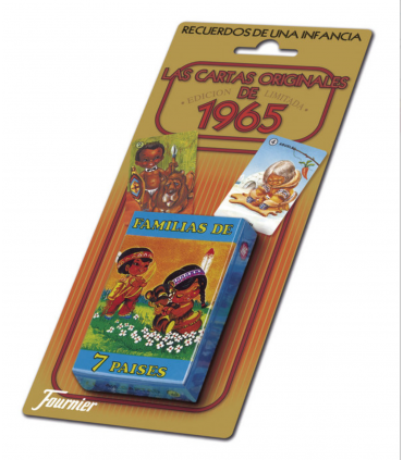 BARAJA CARTAS INFANTIL FAMILIAS 7 PAISES - REACLIO FOURNIER
